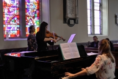 Summer Music in Sandford 2016: Cahill, Banciu and Newman. 1st July. Photo: A. Cras