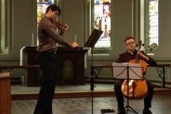 Summer Music in Sandford 2016: Tobin and Ellis. 22nd July. Photo: A. Cras