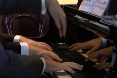 Summer Music in Sandford 2016: Nicholson and Lycett. 26th August. Photo: A. Cras