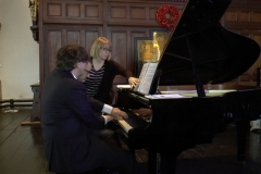 Summer Music in Sandford 2016: Nicholson and Lycett. 26th August. Photo: A. Cras