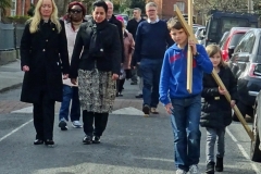 Walk behind the Cross, March 2016. Photo: D. J. Wynne
