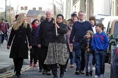 Walk behind the Cross, March 2016. Photo: D. J. Wynne