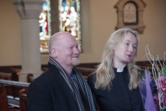 Presentation to Revd. Sonia, April 2016. Photo: D. J. Wynne