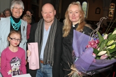 Presentation to Revd. Sonia, April 2016. Photo: D. J. Wynne