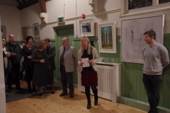 Art Sale & Exhibition Opening Night, Nov 2017. Photo: A. Cras