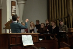 Carol Singing at St Philip's. Photo: A. Cras