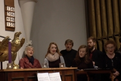 Carol Singing at St Philip's. Photo: A. Cras