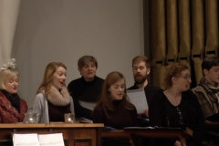 Carol Singing at St Philip's. Photo: A. Cras