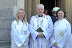 Confirmation in Sandford Church, Apr 2018. Photo: A. Cras