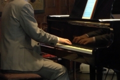 Euros Campbell (Baritone) and Derek Moylan (Piano). Photo: A. Cras.