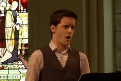 Music at Sandford: Eoin Hynes (Tenor), Eoin Flood and Morgan Buckley (Guitars). Photo: A. Cras