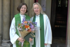 Revd Anne-Marie O'Farrell 10 year Anniversary at Sandford and St Philip's. Photo: A. Cras