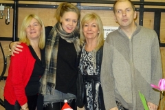 Christmas helpers at Sandford Christmas Bazaar, 28 November 2015. Photo: D. Wynne