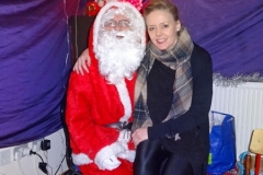 Christmas helpers at Sandford Christmas Bazaar, 28 November 2015. Photo: D. Wynne