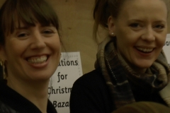 Christmas helpers at Sandford Christmas Bazaar, 28 November 2015. Photo: A. Cras