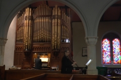 Spring Music at Sandford 2023: Theresa Burton & David O'Shea. Photo: A. Cras