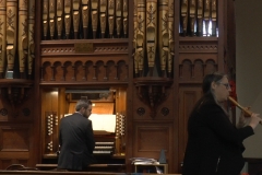 Spring Music at Sandford 2023: Theresa Burton & David O'Shea. Photo: A. Cras