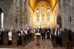 Choral Scholars, Choral Union and Kildare Cathedral Choir, 14th April. Photo: A. Cras