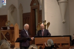 Padraig O'Rourke and Michael Grant. Photo: A. Cras