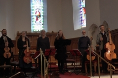Aisling Kenny and Jenny Robinson with Dublin Viols. Photo: A. Cras