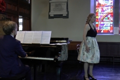 Summer Music at Sandford: Aoife Gibney (Soprano) and Killian Farrell (Piano) Photo: A. Cras