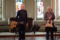 Gerard Boyle and Luke Tobin. Photo: A. Cras
