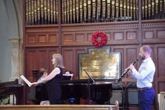 Marion Creely, Shane Kenrick and the Hanneville String Quartet. Photo: A. Cras