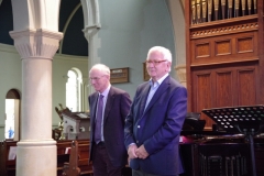 Padraig O'Rourke and Michael Grant. Photo: A. Cras