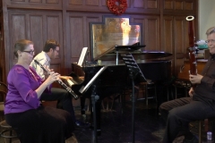 Music at Sandford: The Sundance Trio, August 2015.  Photo: A. Cras