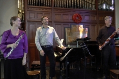 Music at Sandford: The Sundance Trio, August 2015.  Photo: A. Cras