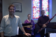 Music at Sandford: The Sundance Trio, August 2015.  Photo: A. Cras