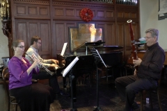 Music at Sandford: The Sundance Trio, August 2015.  Photo: A. Cras
